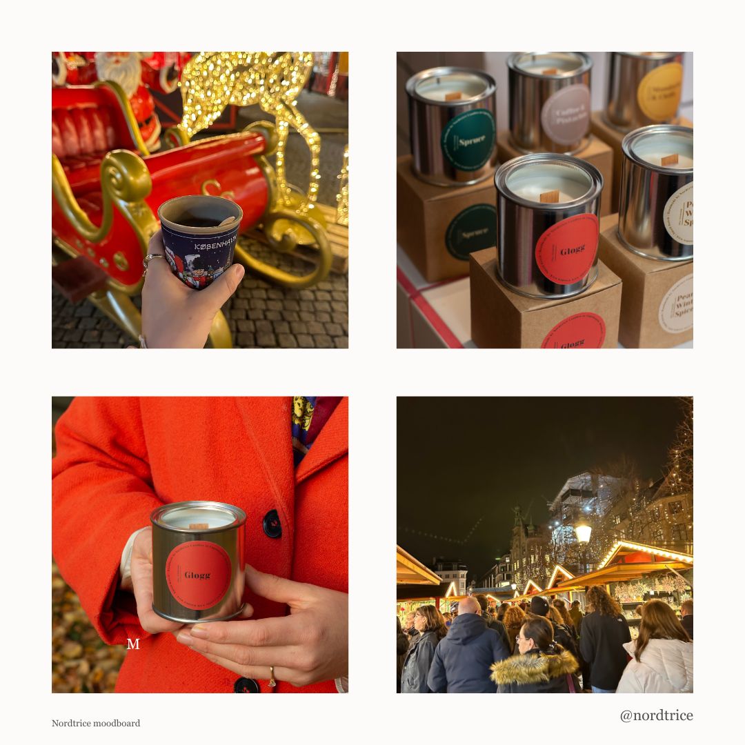 Soy Scented Candle, Gløgg M-L-XL size
