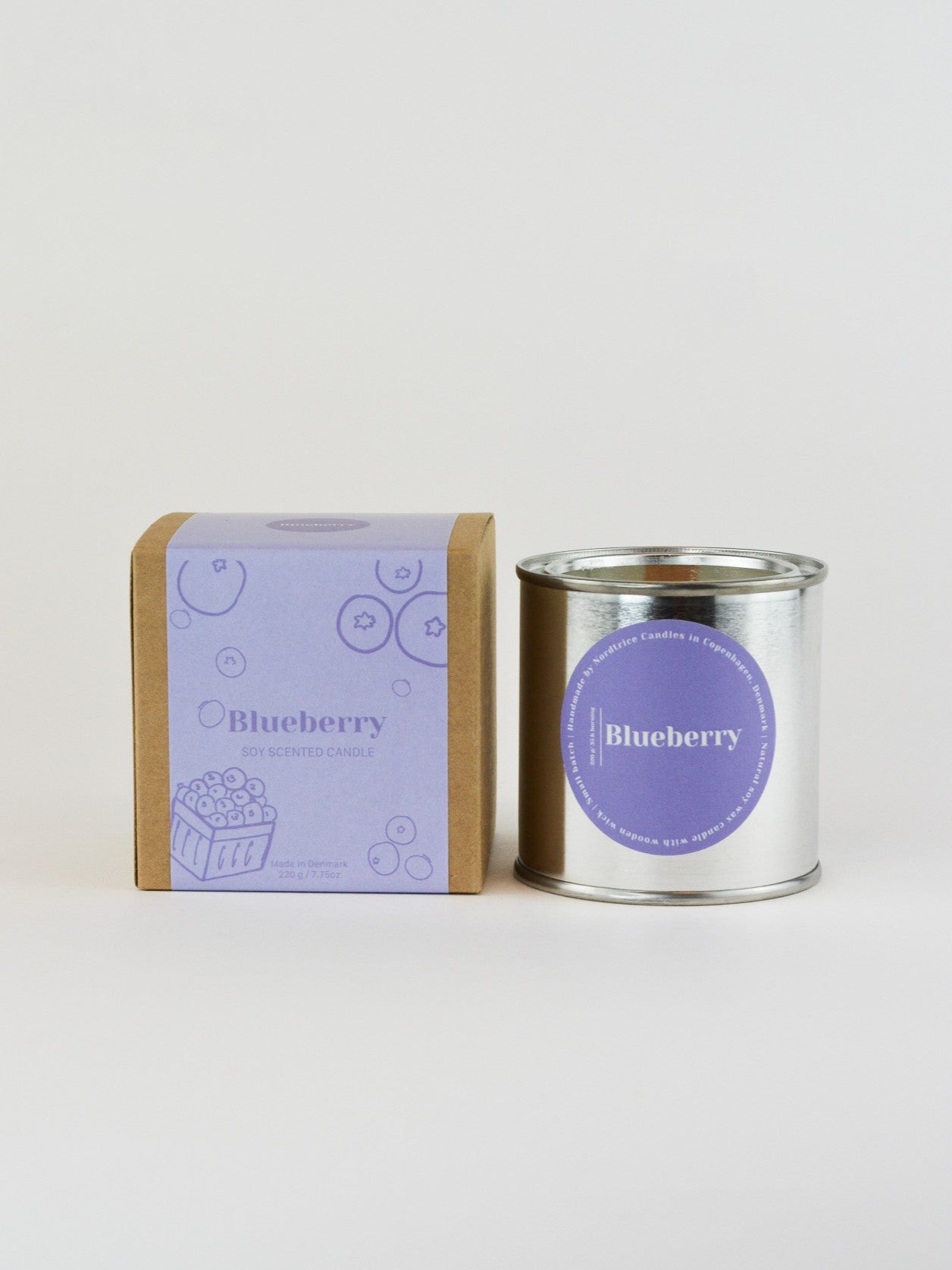 Soy Scented Candle, Blueberry M-L-XL size