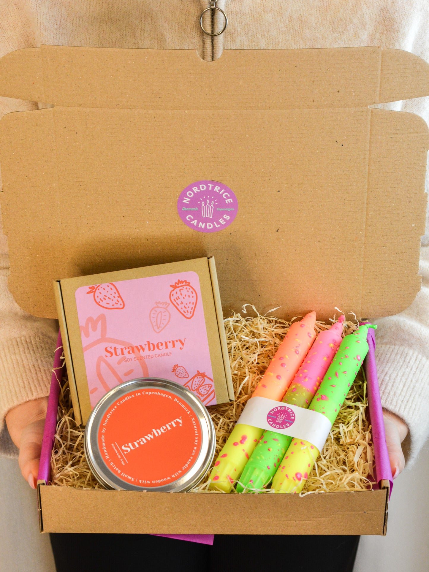 Gift box Strawberry & Neon