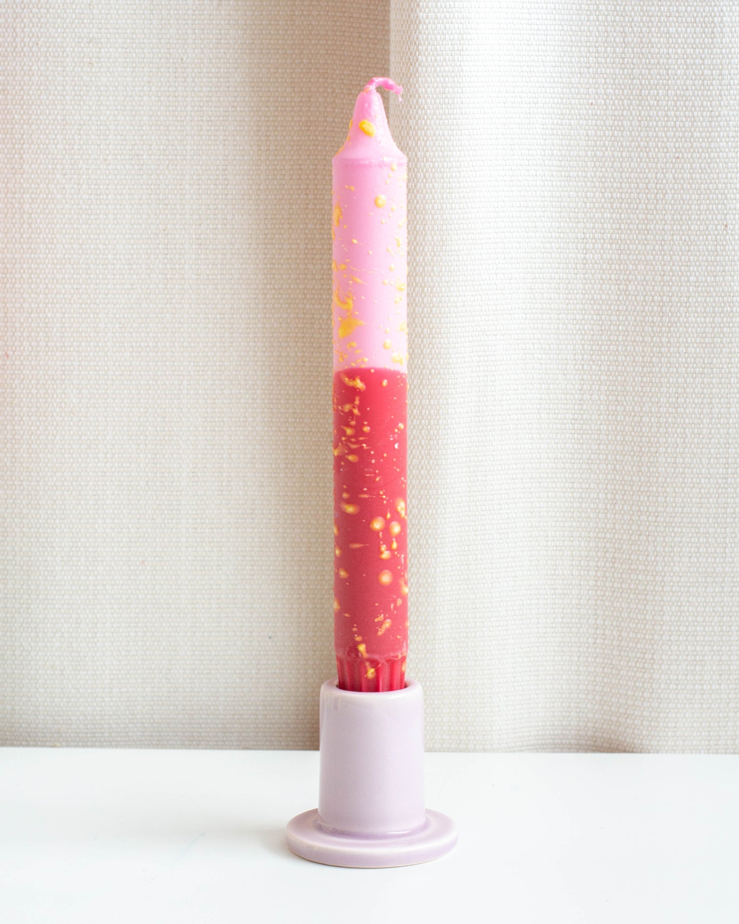 Summer Vibes Pink & Red Yellow Confetti Candle Mix