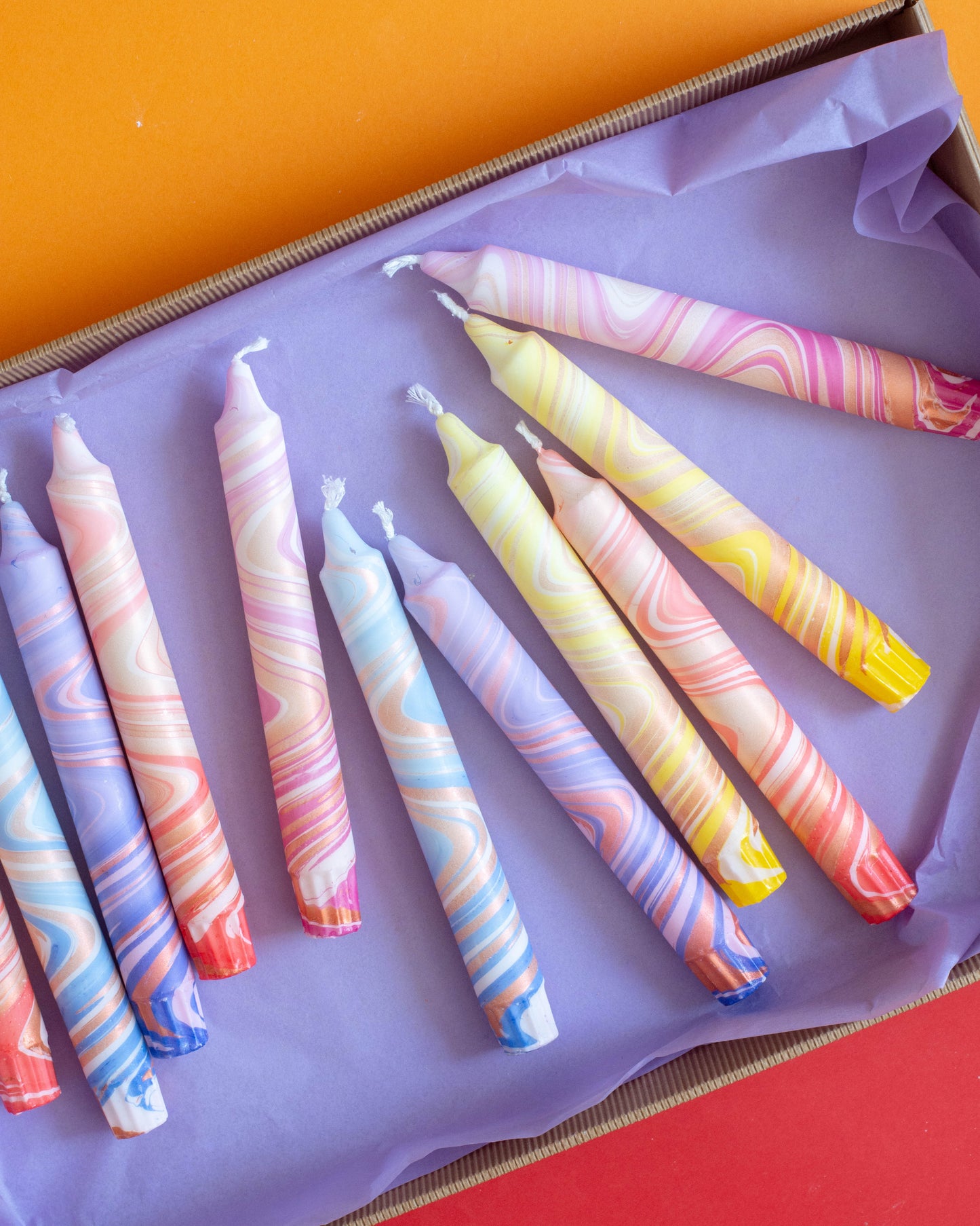 Glitter Marble Candle Mix Box