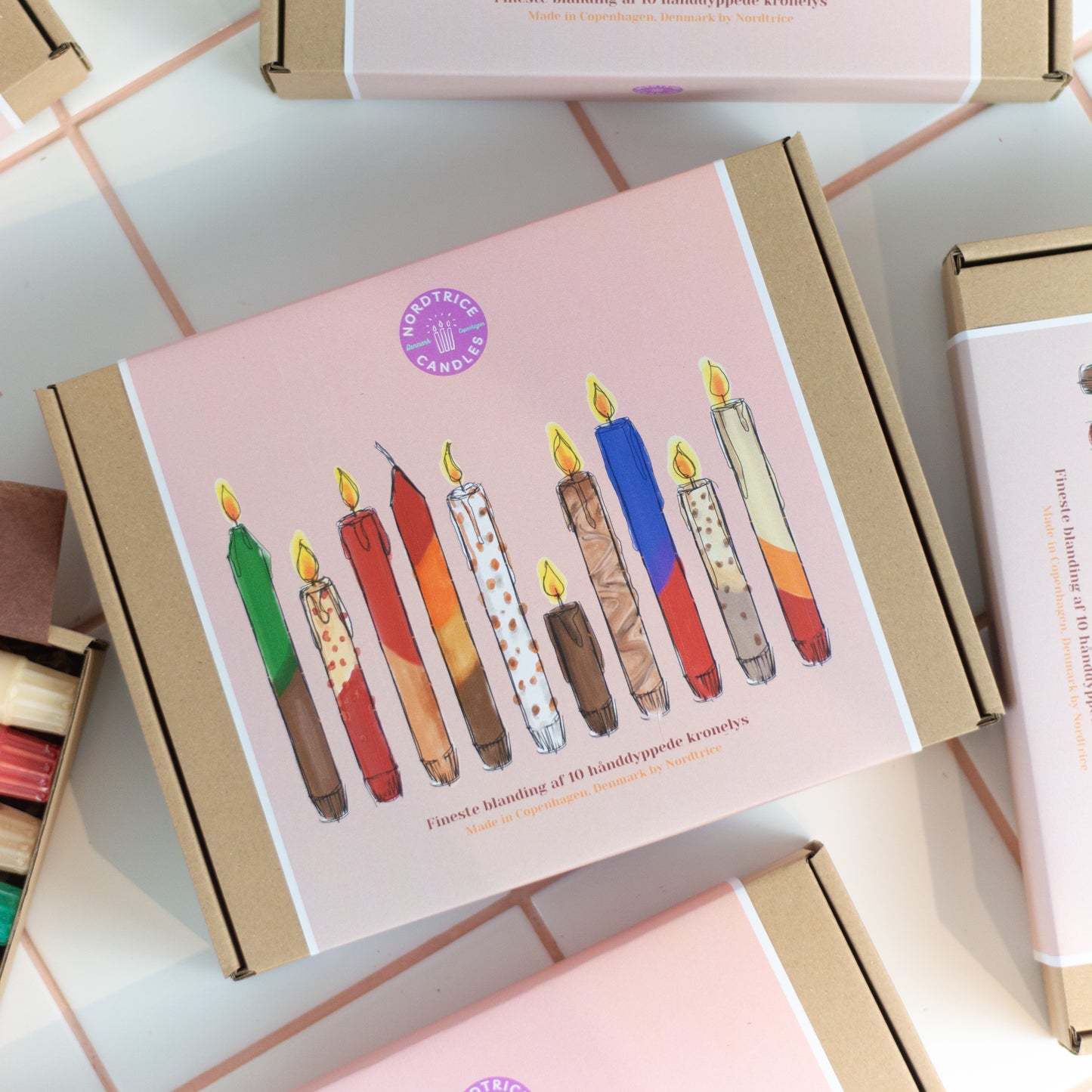 Autumn Candle Box