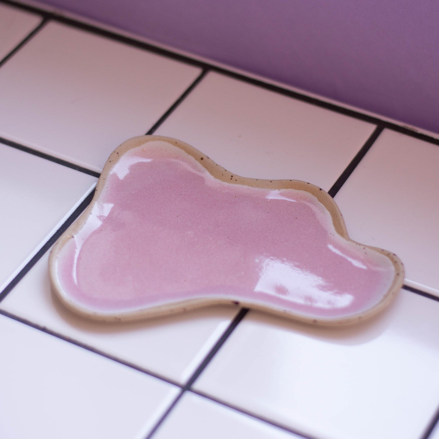Ceramic Jewellery Holder Soft Pink