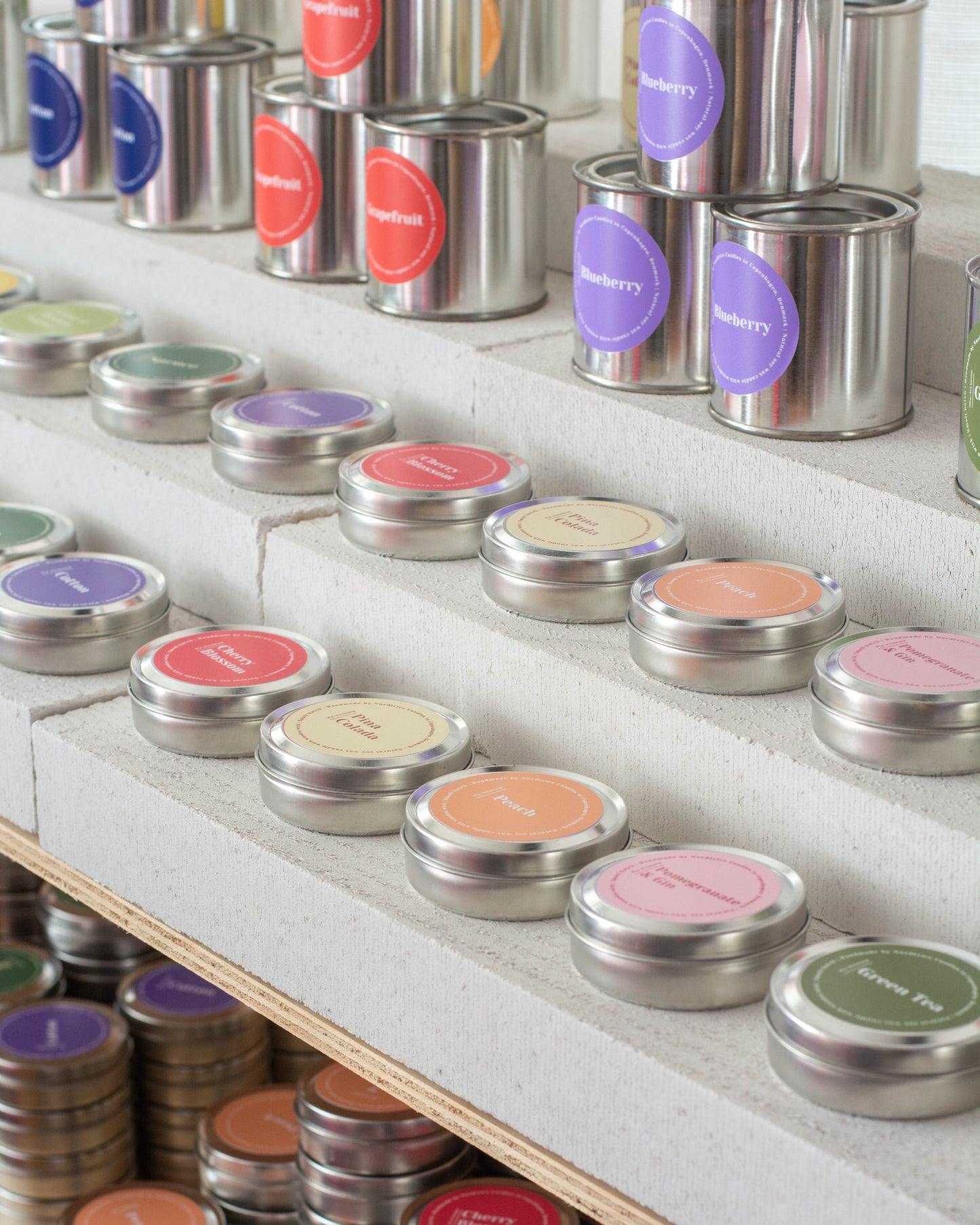 Soy Scented Candle, Green Tea M/L size