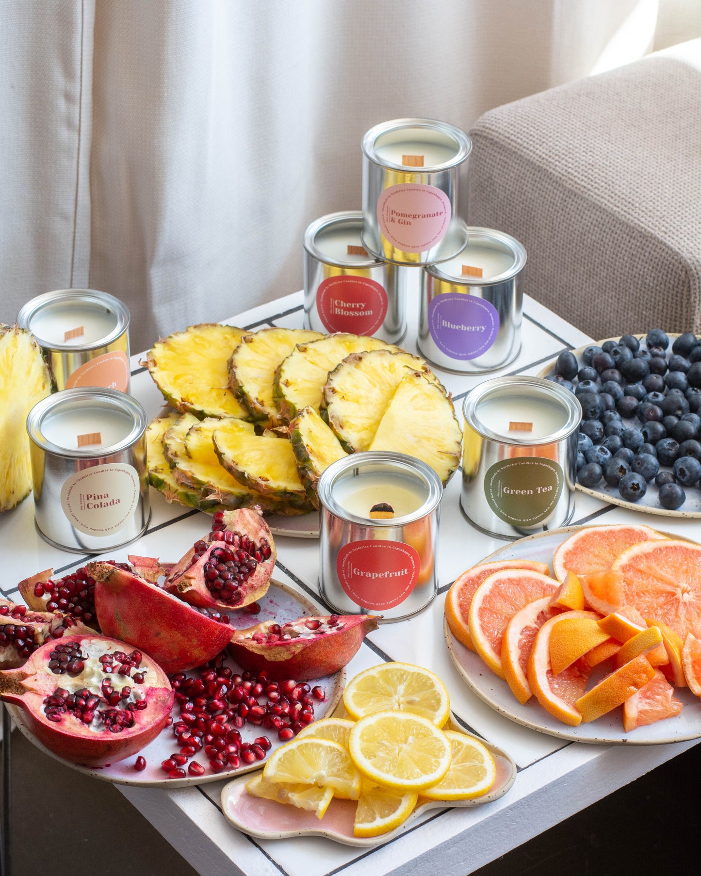 Soy Scented Candle, Pina Colada XL size