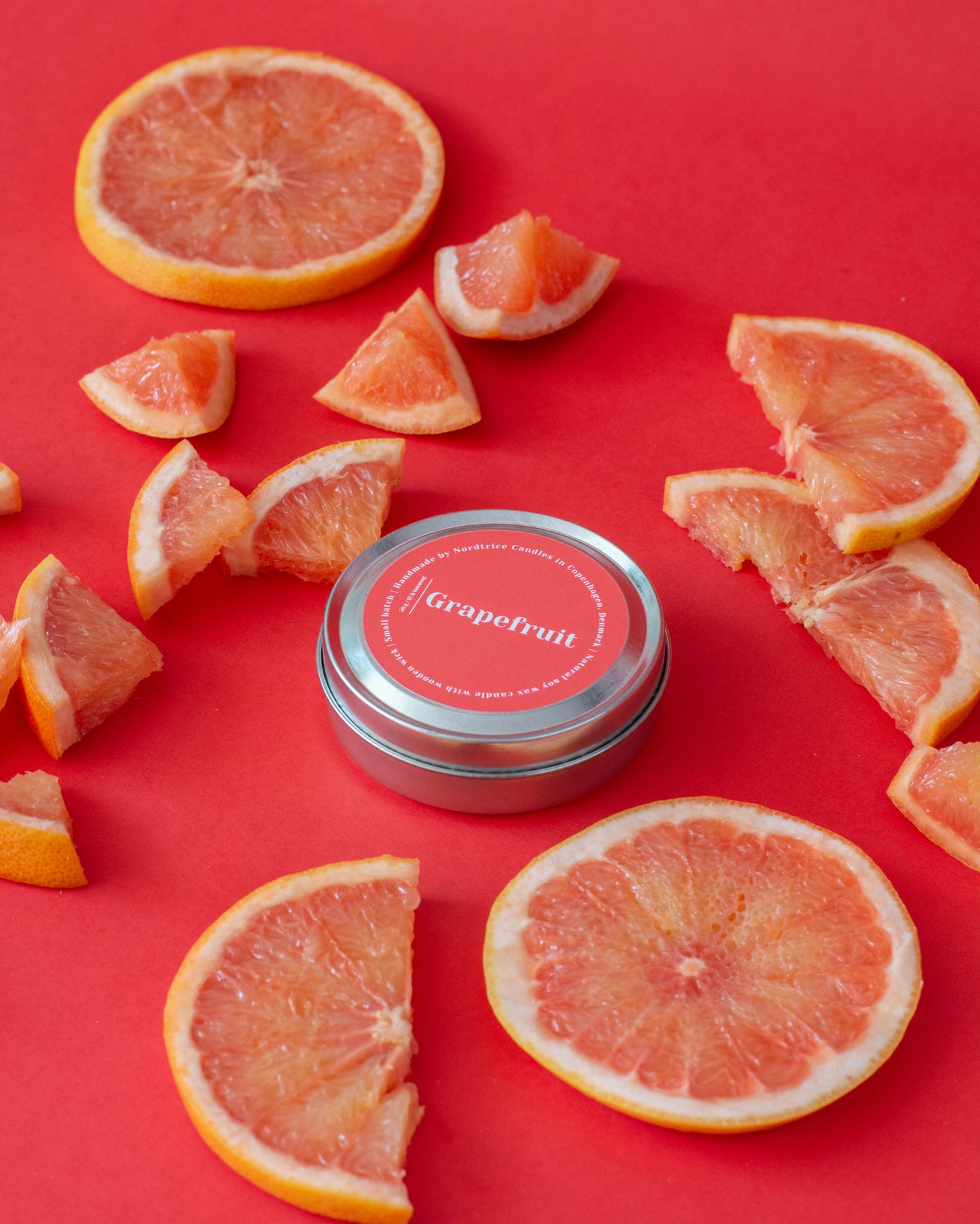 Soy Scented Candle, Grapefruit M/L size