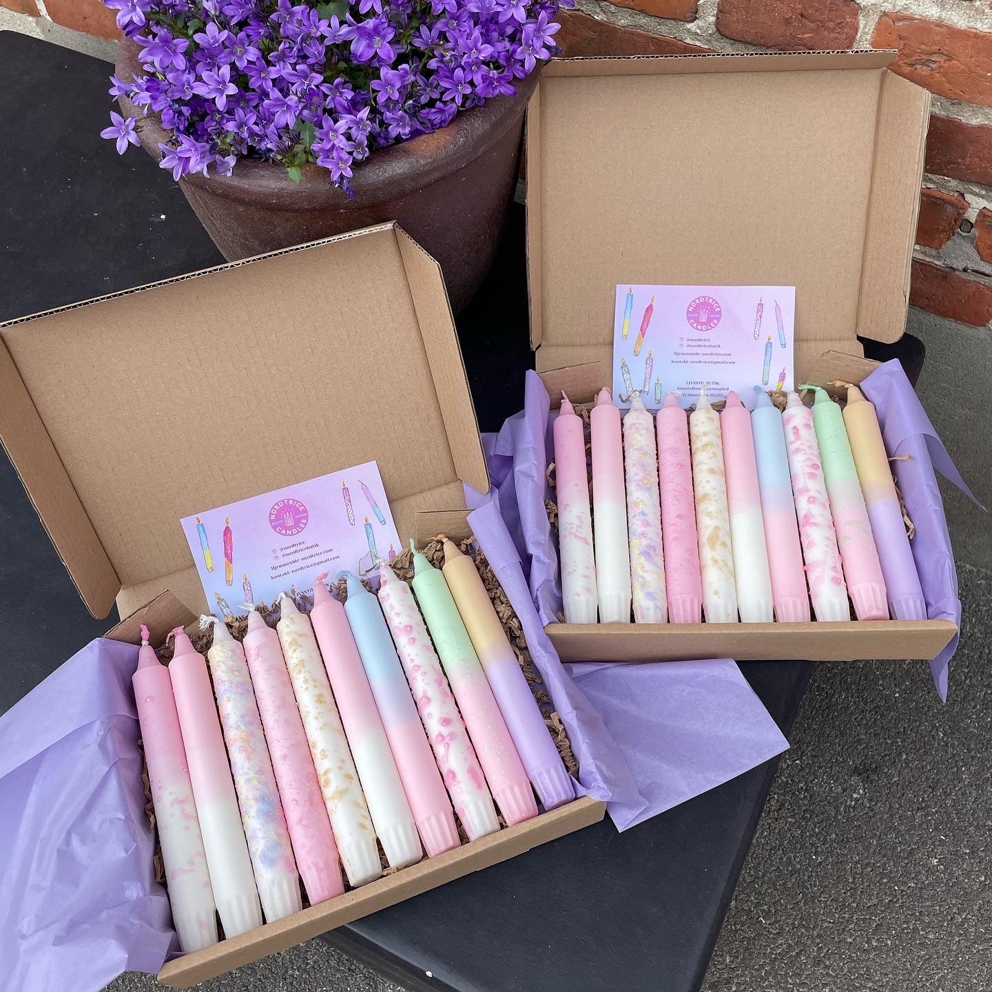 Pastel Candle Mix Box