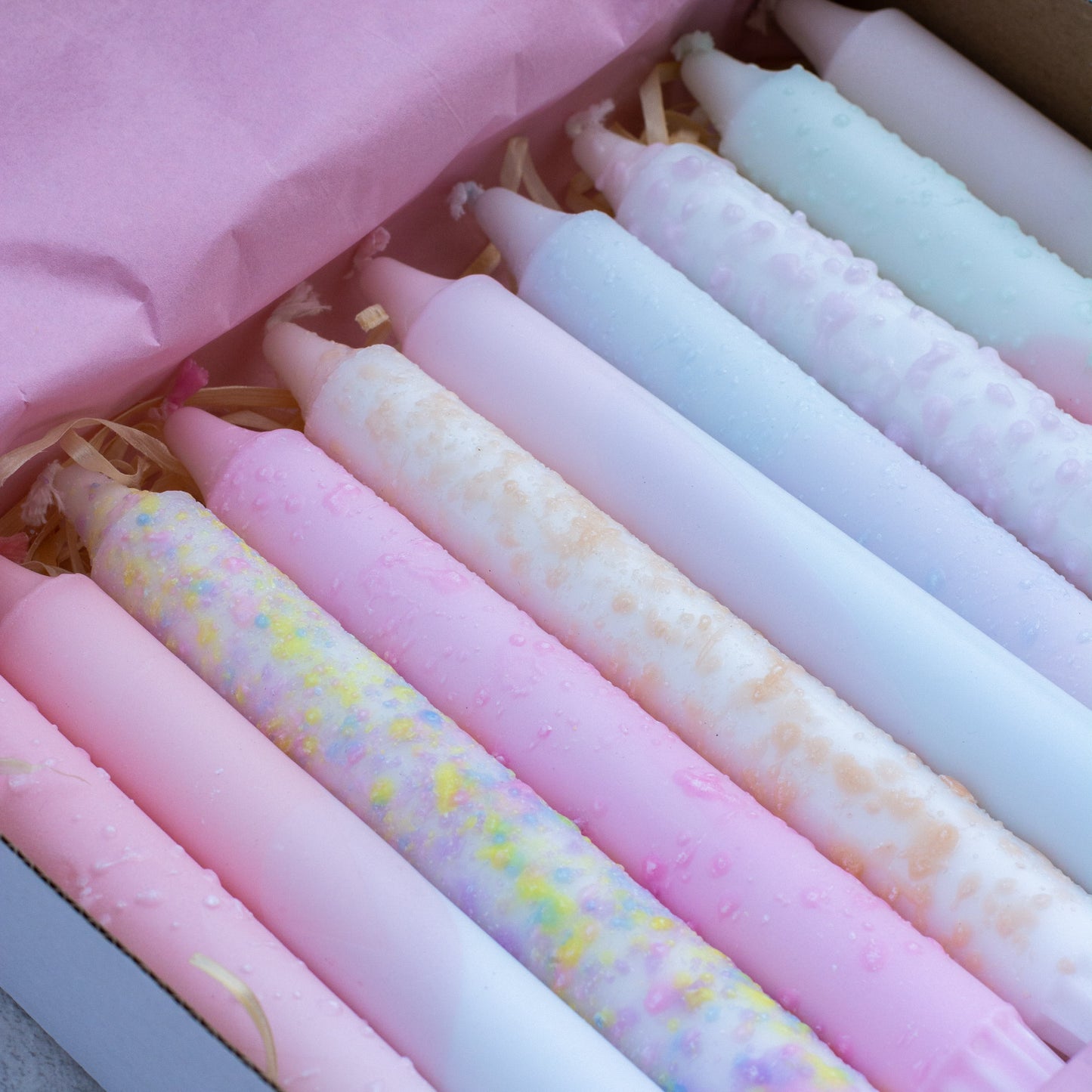 Pastel Candle Mix Box