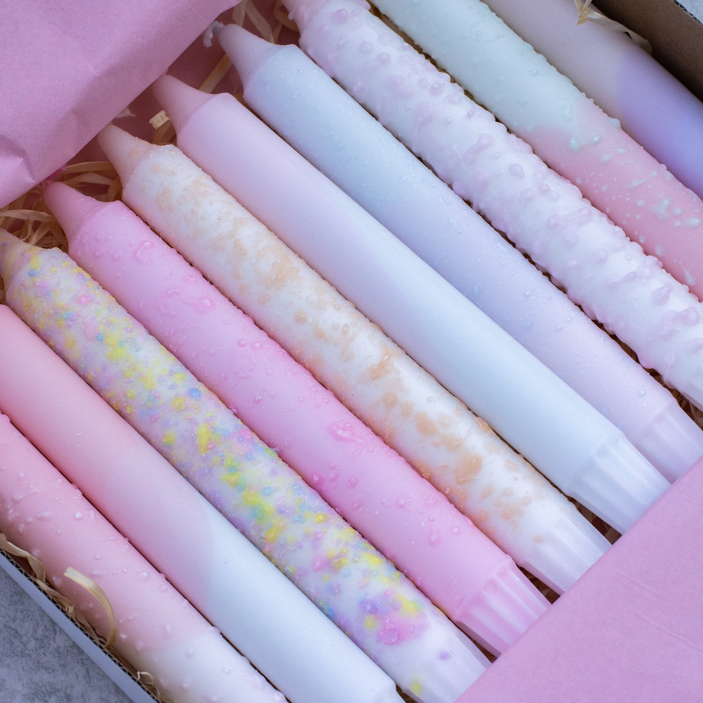 Pastel Candle Mix Box