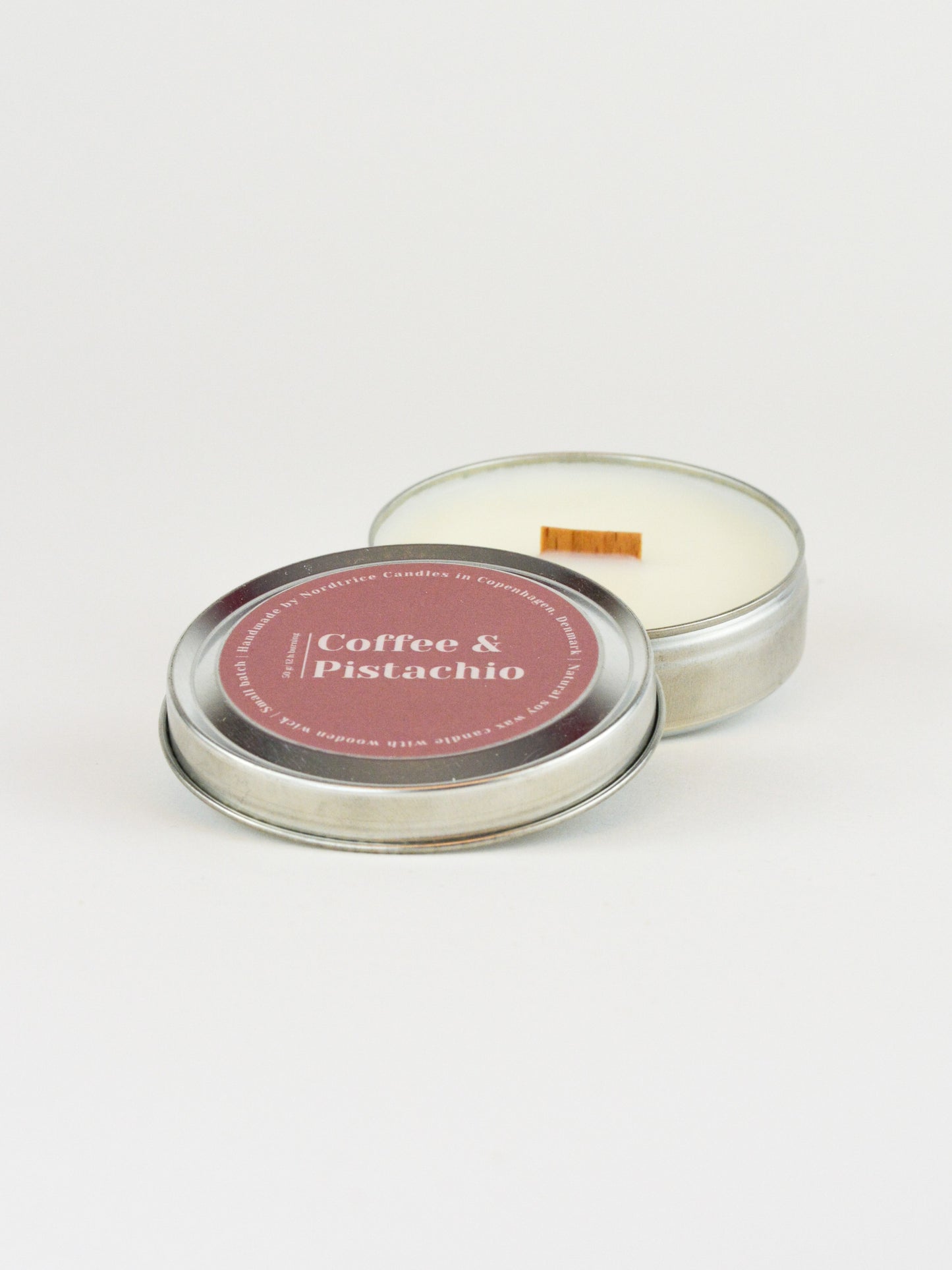 Soy Scented Candle, Coffee & Pistachio M-L-XL size