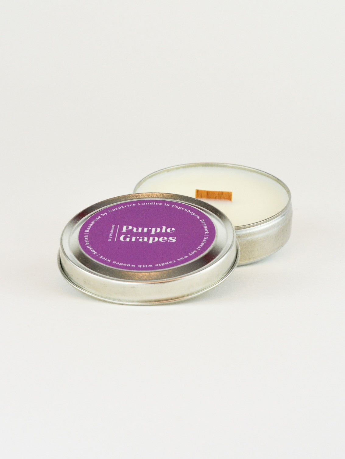 Soy Scented Candle, Purple Grapes M-L-XL size