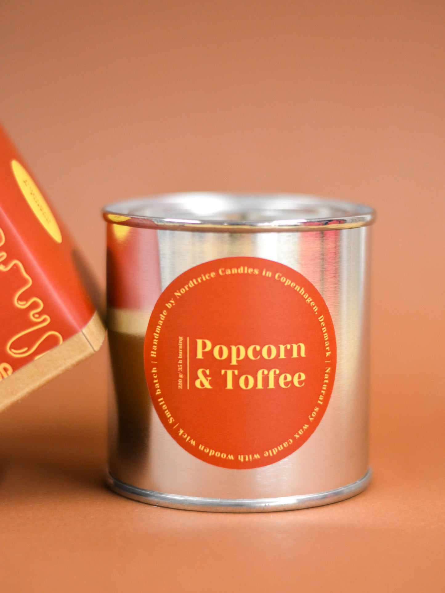 Soy Scented Candle, Popcron&Toffe M-L-XL size