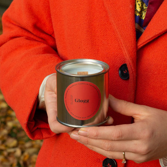 Soy Scented Candle, Gløgg M-L-XL size