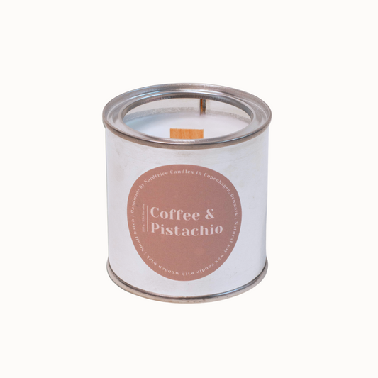 Soy Scented Candle, Coffee & Pistachio M-L-XL size