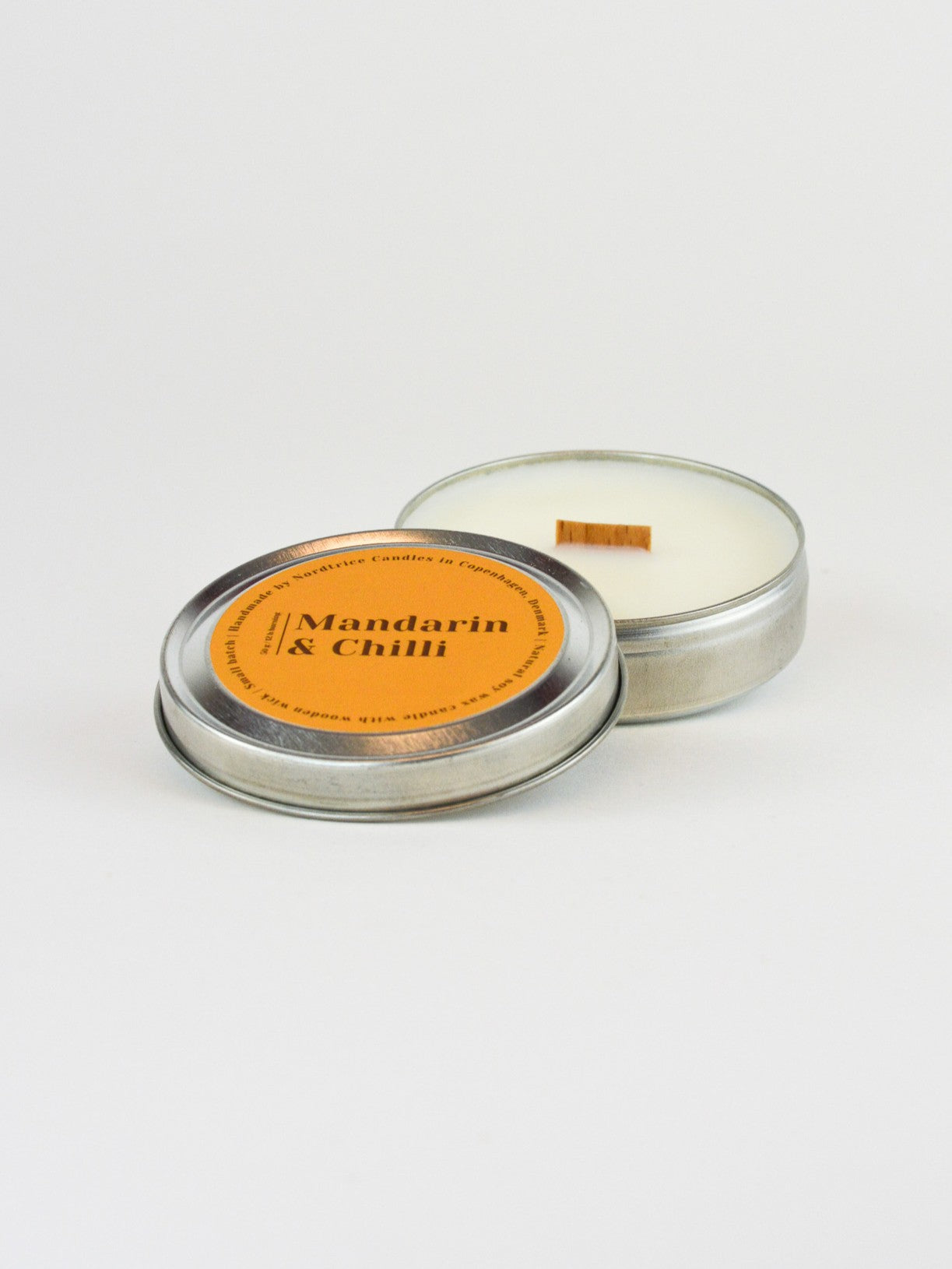 Soy Scented Candle, Mandarin & Chili M-L-XL size