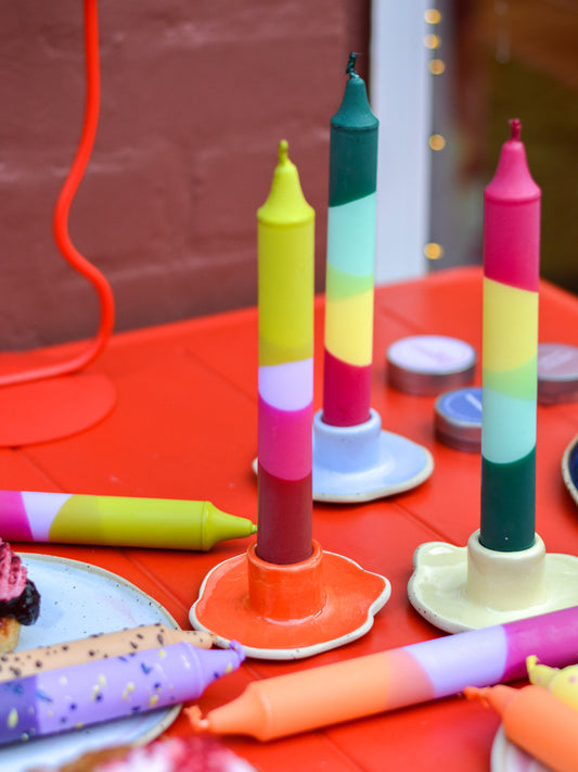 Fuchsia / Yellow / Mint / Green