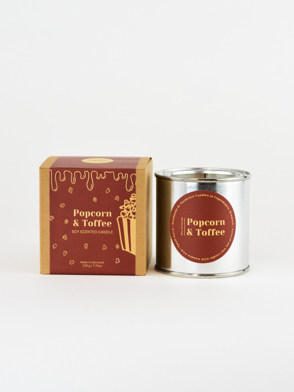 Soy Scented Candle, Popcron&Toffe M-L-XL size