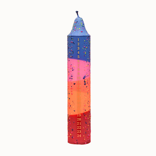 Advent Candle, Sunrise Glow Confetti