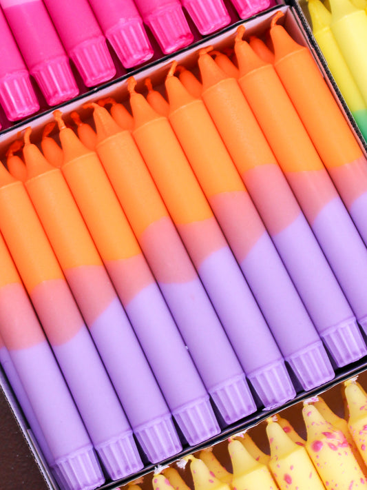 Summer Party / Pastel Orange & Purple