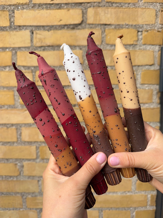 Taper candles- Autumn Colours Mix