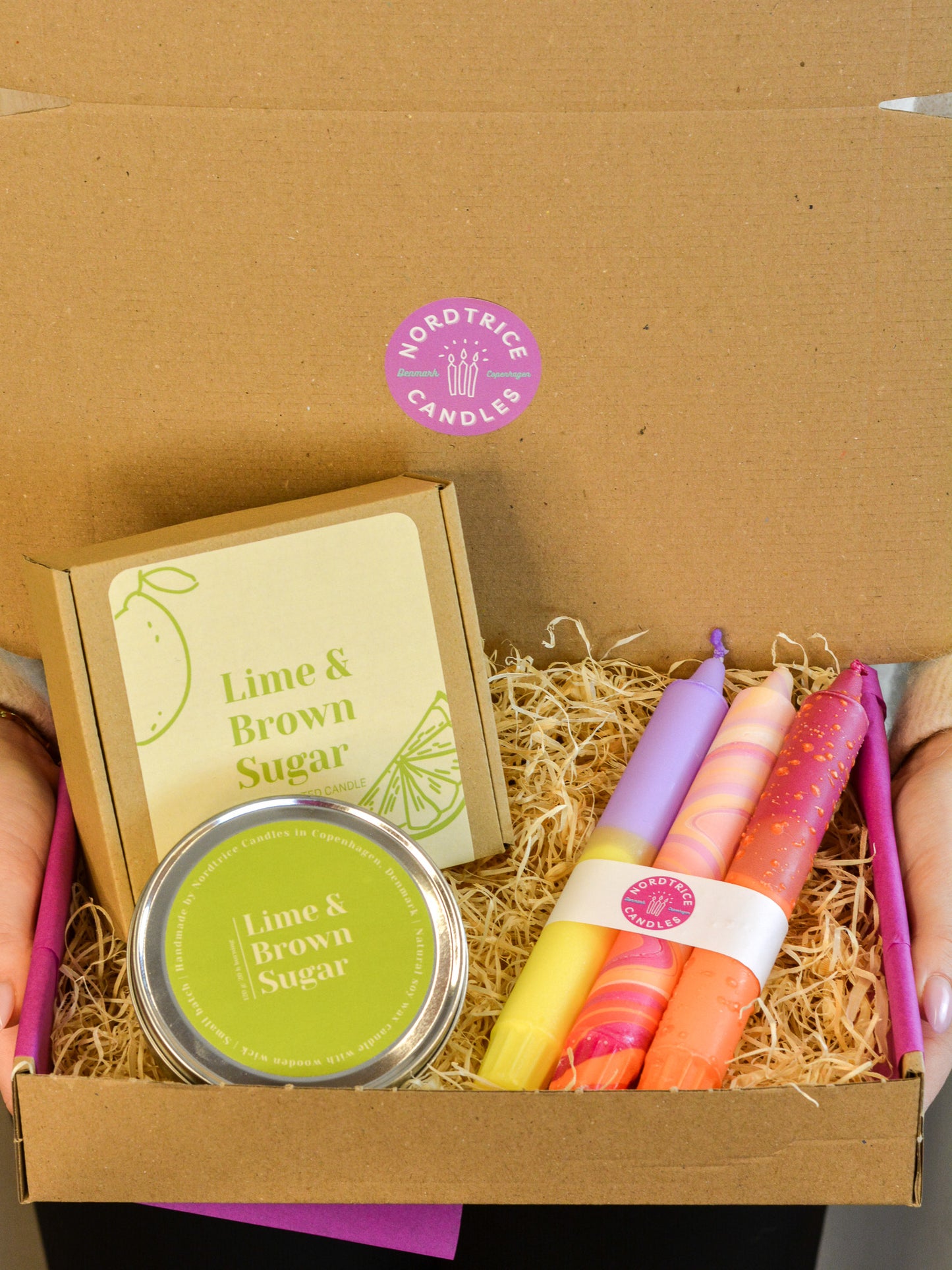 Gift box Lime & Colours