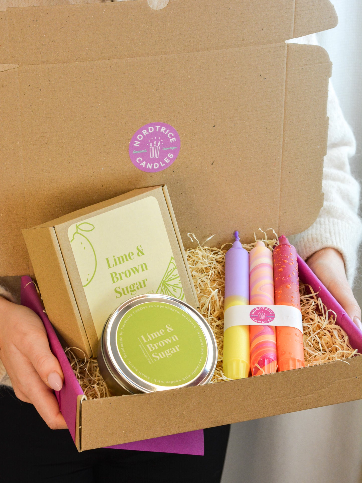 Gift box Lime & Colours