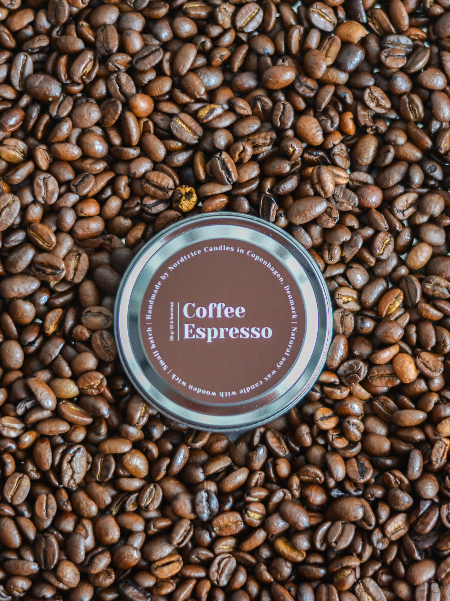 Soy Scented Candle, Espresso Coffee M/L size