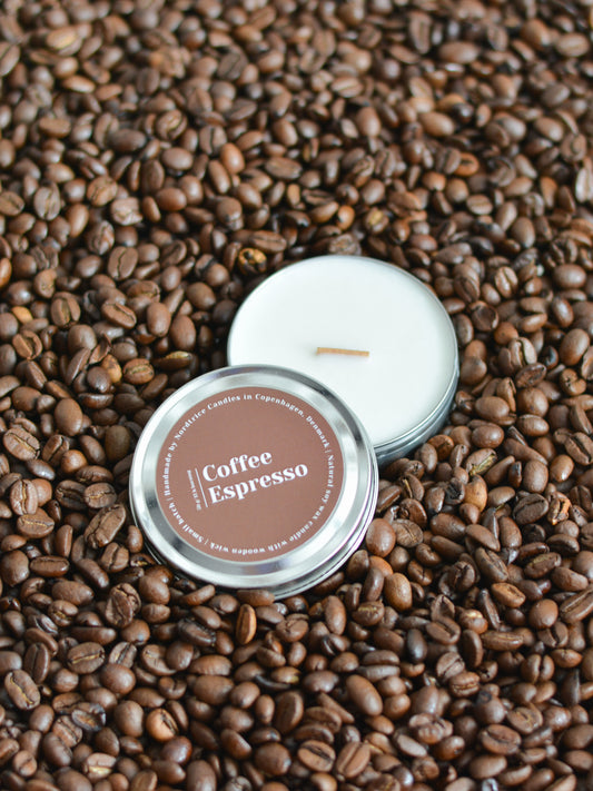 Soy Scented Candle, Espresso Coffee M-L-XL size
