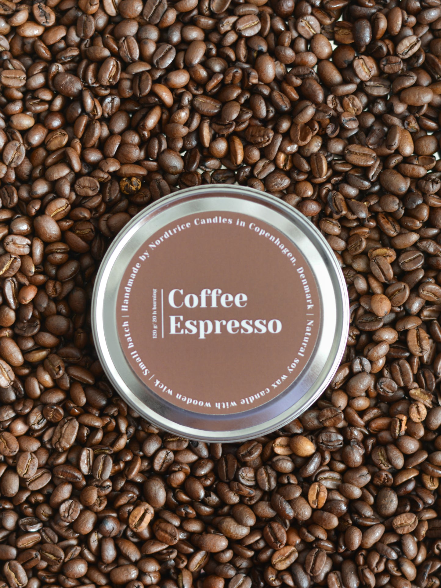 Soy Scented Candle, Espresso Coffee M/L size