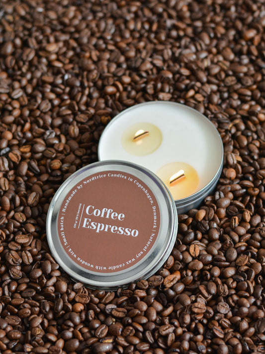 Soy Scented Candle, Espresso Coffee M-L-XL size