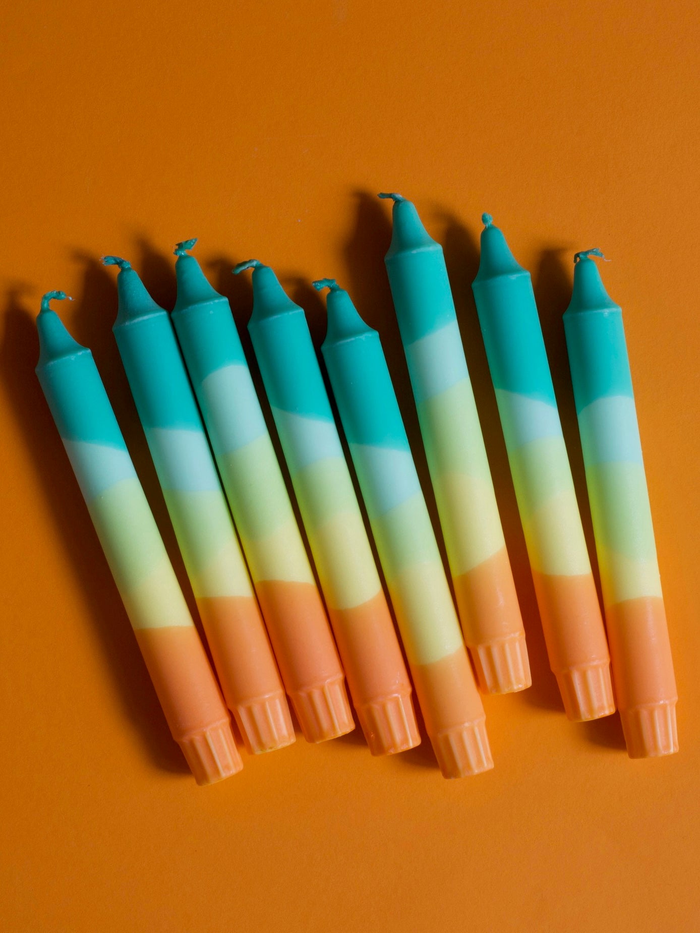 Taper Candles - Summer Colours / Passion Fruit Mohito 5 pcs