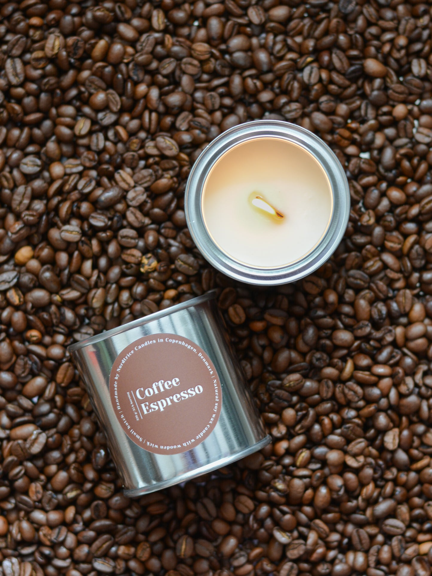 Soy Scented Candle, Espresso Coffee XL size