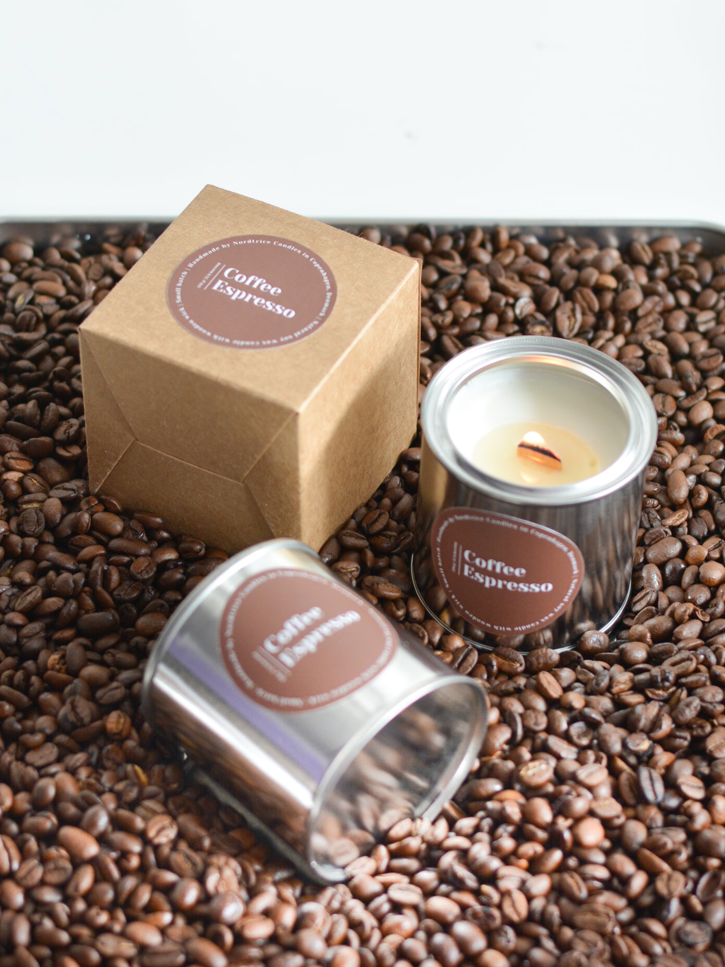 Soy Scented Candle, Espresso Coffee XL size