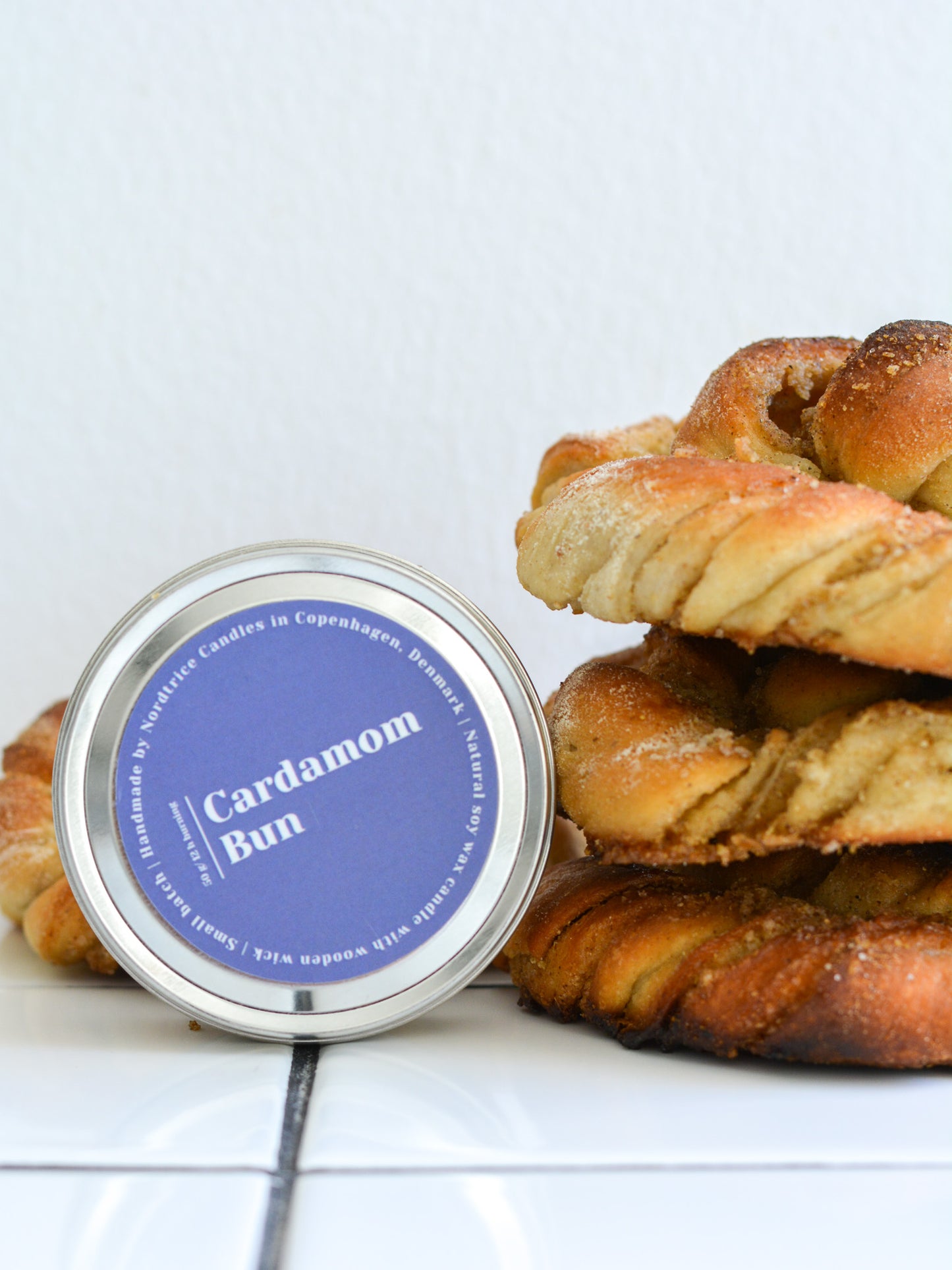 Soy Scented Candle, Cardamom bun M-L-XL size