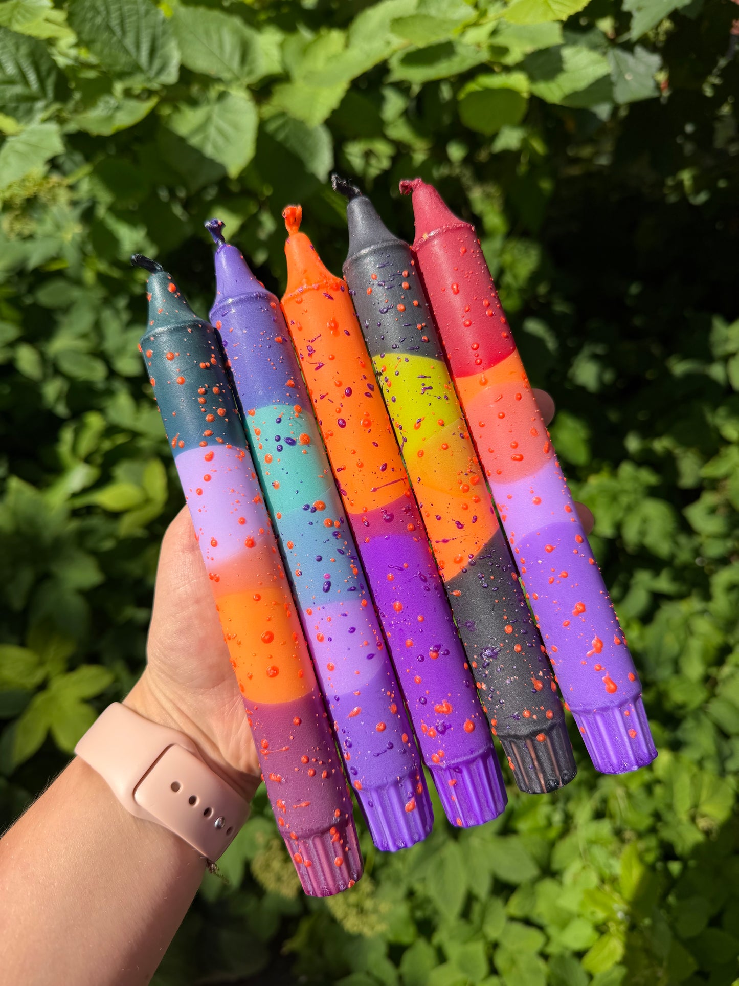 Taper candles- Spooky Halloween Mix