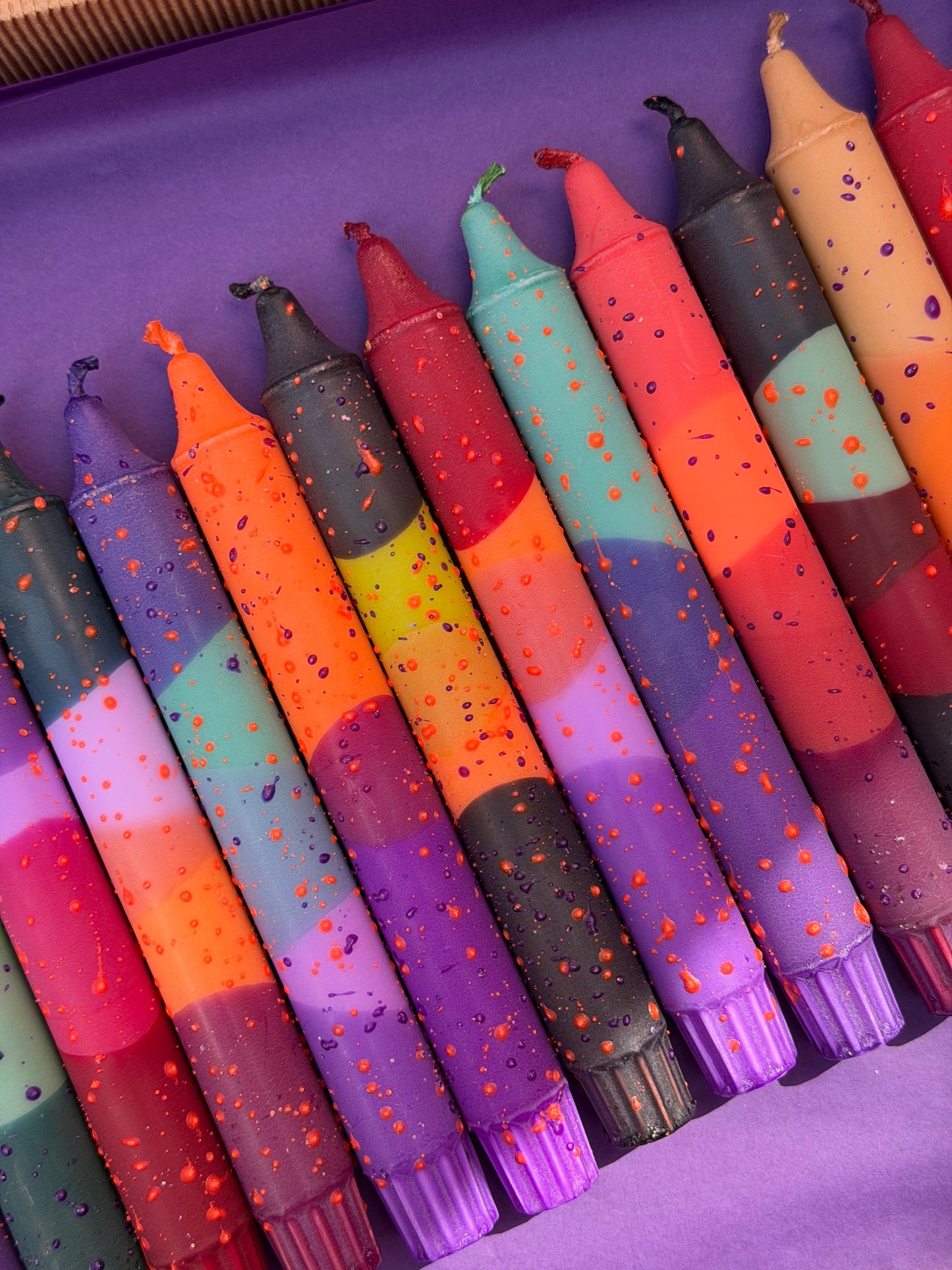 Taper candles- Spooky Halloween Mix