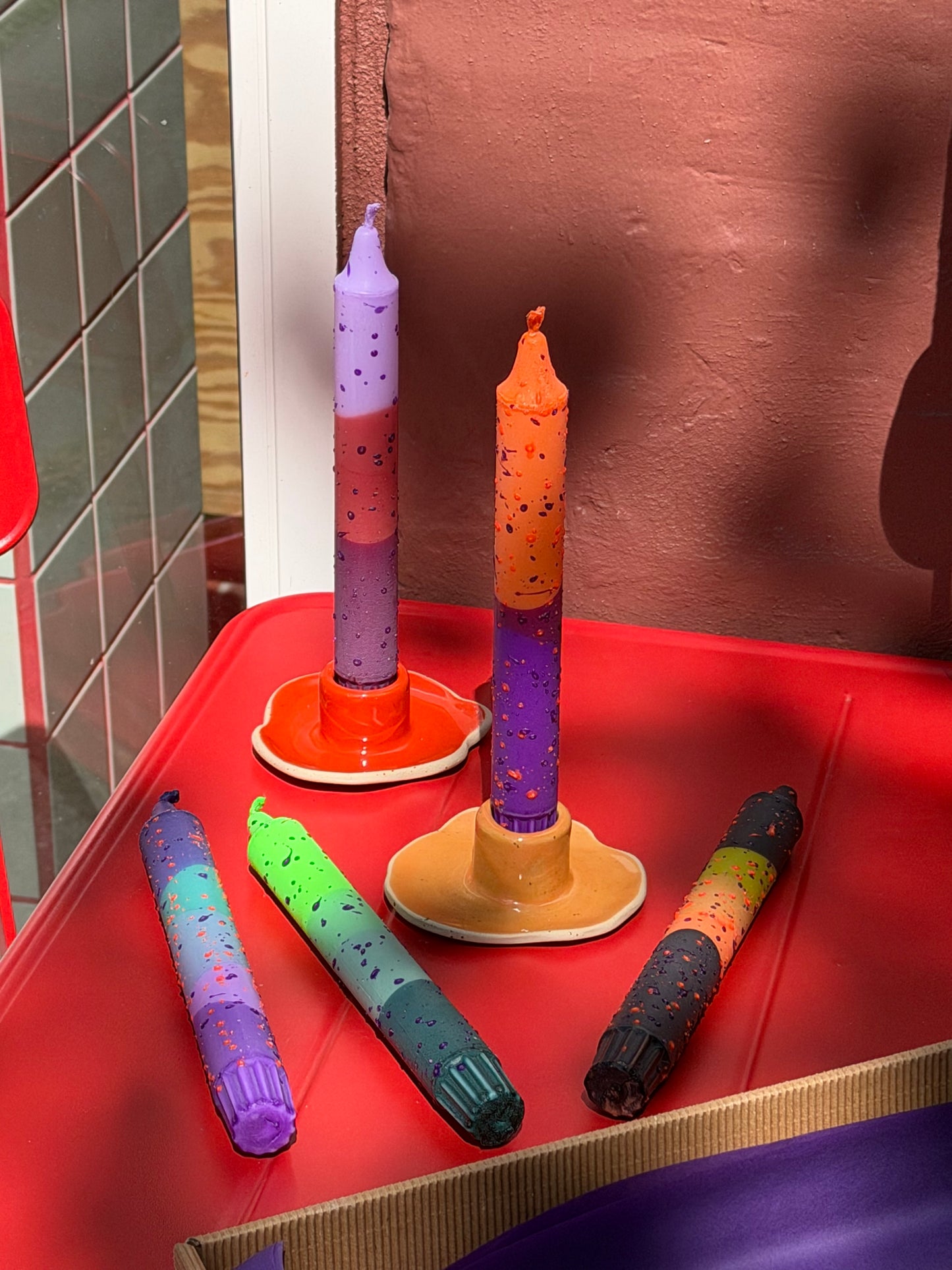 Taper candles- Spooky Halloween Mix