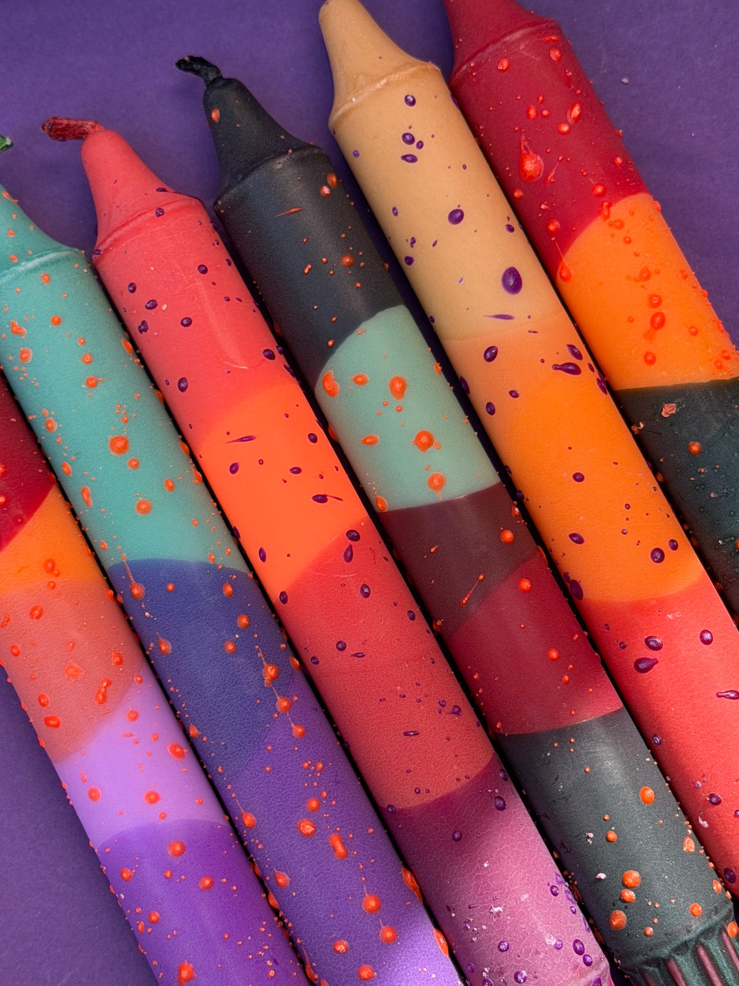 Taper candles- Spooky Halloween Mix