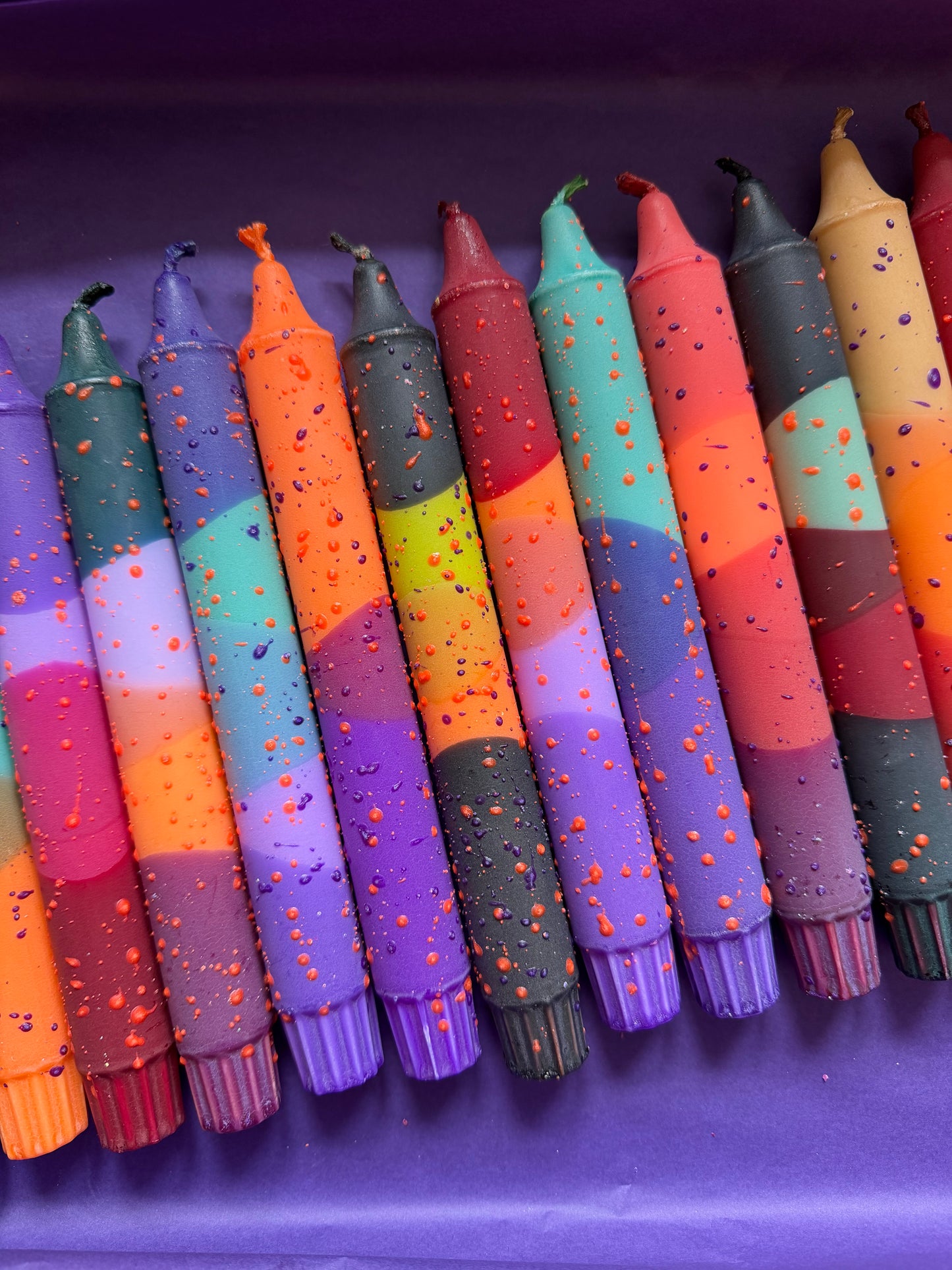 Taper candles- Spooky Halloween Mix