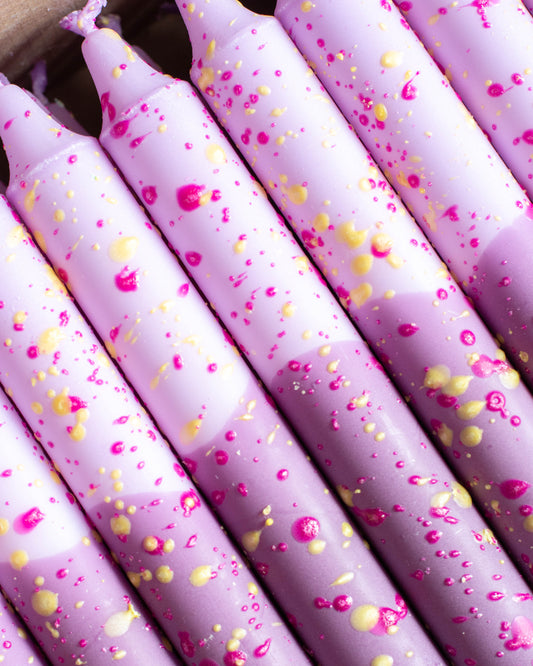 Summer Vibes Lavender Confetti Candle Mix