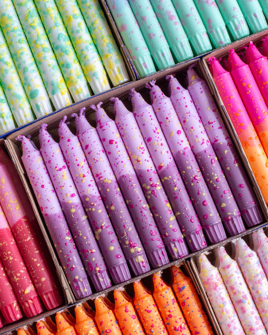 Summer Vibes Lavender Confetti Candle Mix