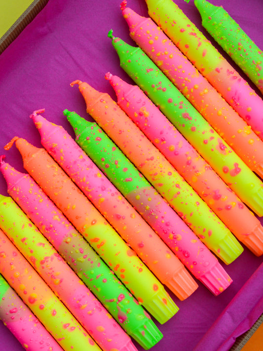 Neon Candle Mix Box