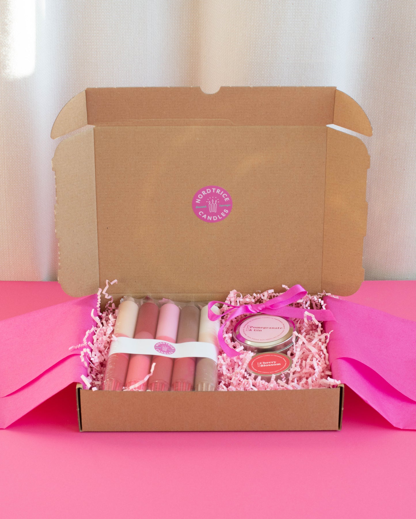Valentines Day Pink Gift Box