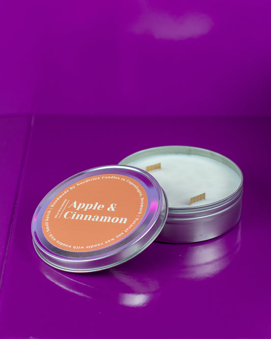 Soy Scented Candle, Apple & Cinnamon M-L-XL