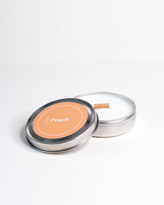 Soy Scented Candle, Peach M-L-XL size