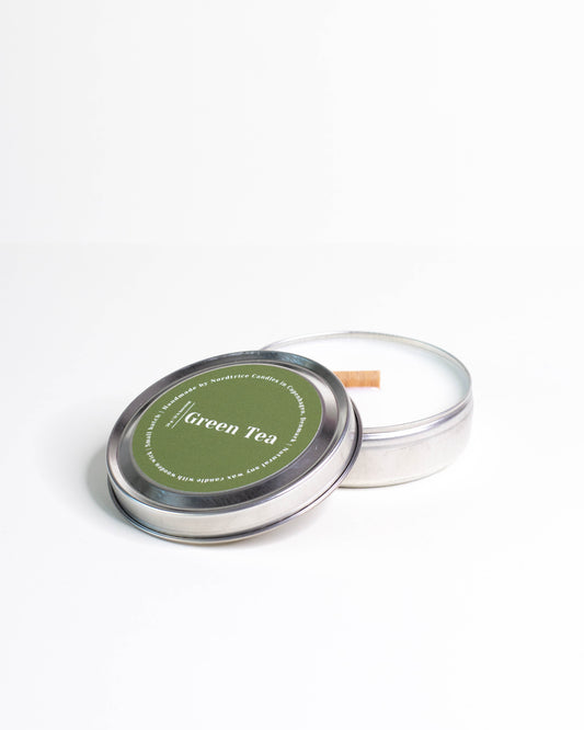 Soy Scented Candle, Green Tea M/L size