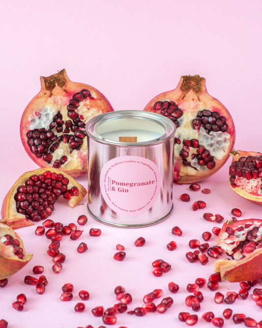 Soy Scented Candle, Pomegranate & Gin XL size