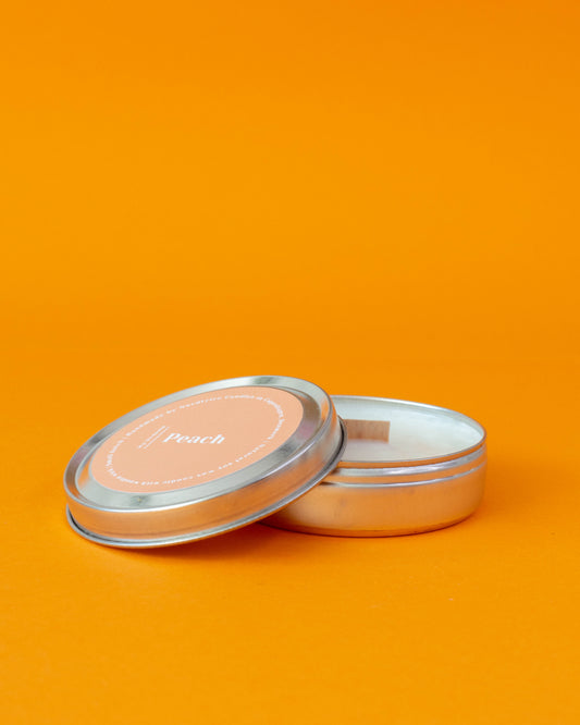 Soy Scented Candle, Peach M-L-XL size