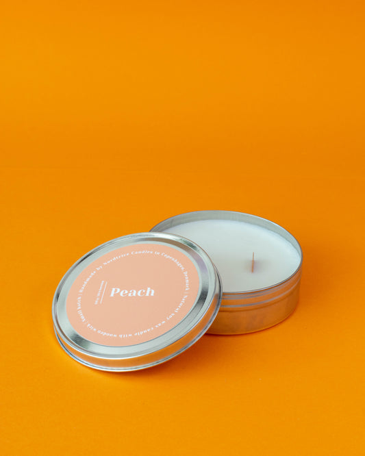 Soy Scented Candle, Peach M-L-XL size