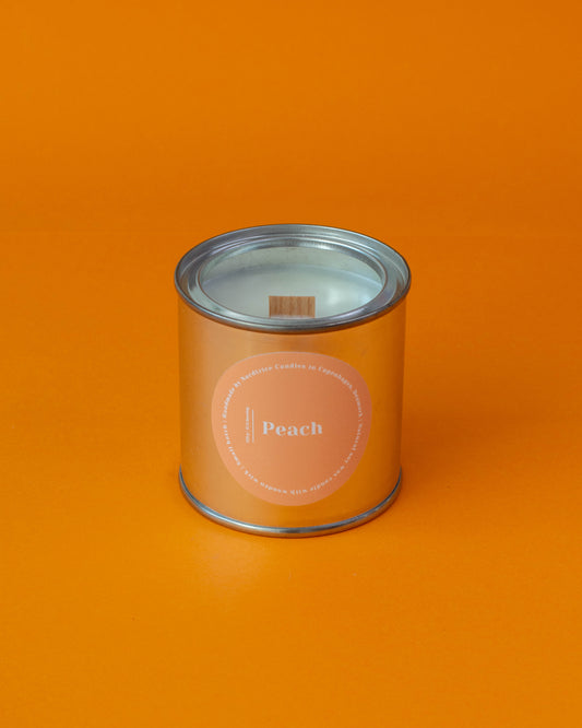 Soy Scented Candle, Peach XL size